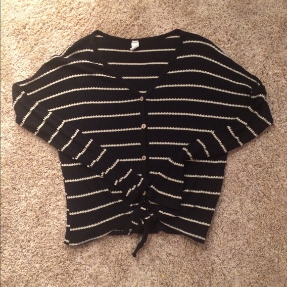 Sweaters - Sweater with tie waist